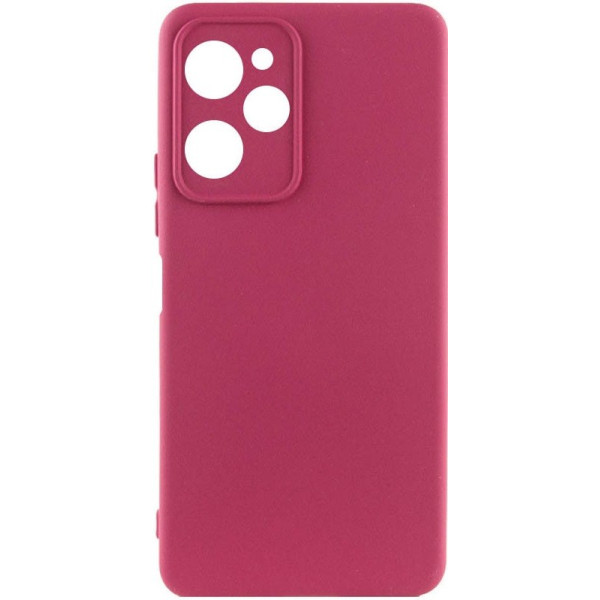 Silicone Cover Lakshmi Full Camera для Xiaomi Poco X5 Pro 5G Marsala