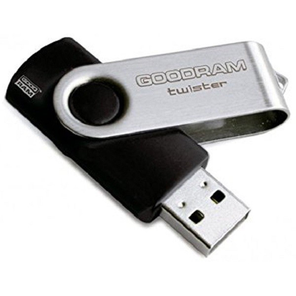 Флеш пам'ять GOODRAM UTS2 (Twister) 8GB Black (UTS2-0080K0R11)