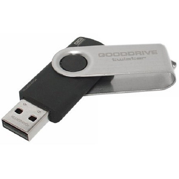 Флеш пам'ять GOODRAM UTS2 (Twister) 8GB Black (UTS2-0080K0R11)