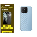 Полиуретановая пленка StatusSKIN Titanium на корпус Realme Narzo 50A Глянцевая