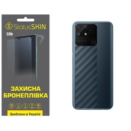 Полиуретановая пленка StatusSKIN Lite на корпус Realme Narzo 50A Глянцевая