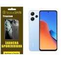 Полиуретановая пленка StatusSKIN Titanium на экран Xiaomi Redmi 12/Poco M6 Pro 5G Глянцевая