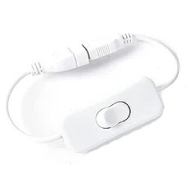 USB кабель Woopower Male to Female Switch 28 см White