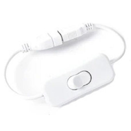 USB кабель Woopower Male to Female Switch 28 см White