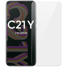 Защитная гидрогелевая пленка DM для Realme C21Y Глянцевая