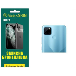 Полиуретановая пленка StatusSKIN Ultra на камеру Realme C21Y Глянцевая