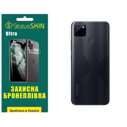 Полиуретановая пленка StatusSKIN Ultra на корпус Realme C21Y Глянцевая