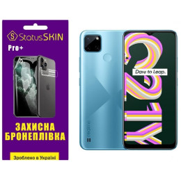 Полиуретановая пленка StatusSKIN Pro+ на экран Realme C21Y Матовая