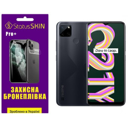 Поліуретанова плівка StatusSKIN Pro+ на екран Realme C21Y Глянцева