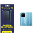 Полиуретановая пленка StatusSKIN Pro на камеру Realme C21Y Глянцевая