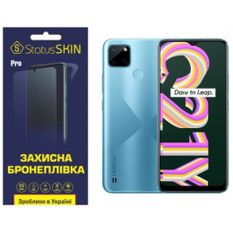 Поліуретанова плівка StatusSKIN Pro на екран Realme C21Y Матова