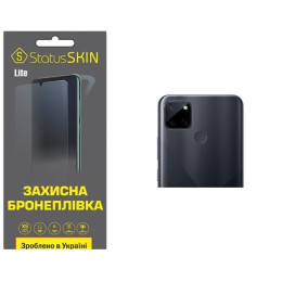 Полиуретановая пленка StatusSKIN Lite на камеру Realme C21Y Глянцевая