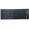 Наклейка для клавиатуры Ukraine Keyboard Stickers Black/Blue