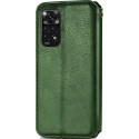 Чехол-книжка Getman Cubic для Xiaomi Redmi Note 11 Pro 4G/5G/11E Pro/12 Pro 4G Зеленый