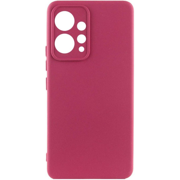 Silicone Cover Lakshmi Full Camera для Xiaomi Redmi Note 12 4G Marsala