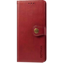 Чохол-книжка Getman Gallant для Samsung A34 5G A346 Червоний