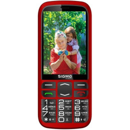 Телефон Sigma Comfort 50 Optima Type-C Dual Sim Red
