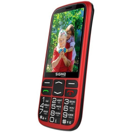 Телефон Sigma Comfort 50 Optima Type-C Dual Sim Red