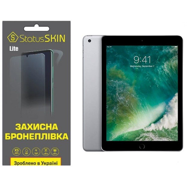 Поліуретанова плівка StatusSKIN Lite на екран iPad 9.7 (2017/2018) Глянцева
