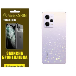 Полиуретановая пленка StatusSKIN Titanium на корпус Xiaomi Redmi Note 12 Pro 5G Глянцевая