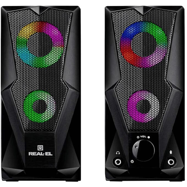 Акустична система REAL-EL S-111 Black (EL121100010)