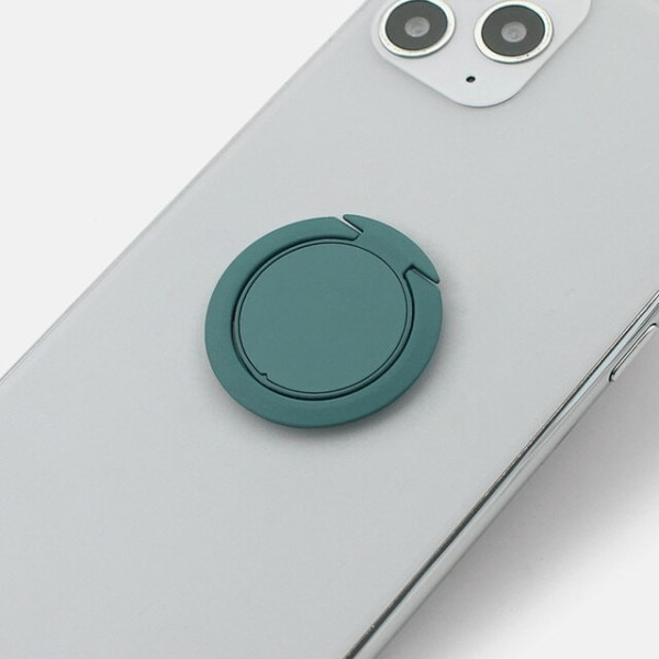 Кільце-тримач Luxury Metal Socket Holder для смартфону Dark Green