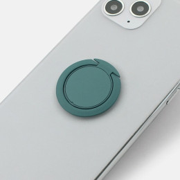 Кільце-тримач Luxury Metal Socket Holder для смартфону Dark Green