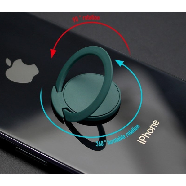 Кольцо-держатель Luxury Metal Socket Holder для смартфона Lavender Gray