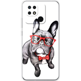 Чехол BoxFace для Xiaomi Redmi 10C/Poco C40 Fashion Pug