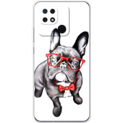 Чехол BoxFace для Xiaomi Redmi 10C/Poco C40 Fashion Pug