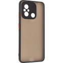 Панель ArmorStandart Frosted Matte для Xiaomi Redmi 12C/11A/Poco C55 Black