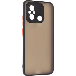 Панель ArmorStandart Frosted Matte для Xiaomi Redmi 12C/11A/Poco C55 Black