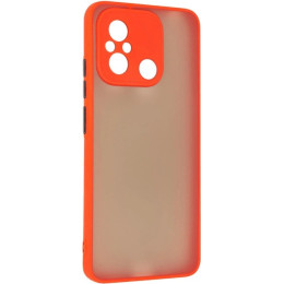Панель ArmorStandart Frosted Matte для Xiaomi Redmi 12C/11A/Poco C55 Red