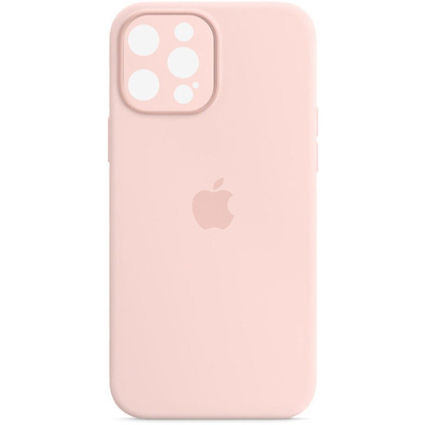 Silicone Case Full Camera для iPhone 14 Pro Max Chalk Pink