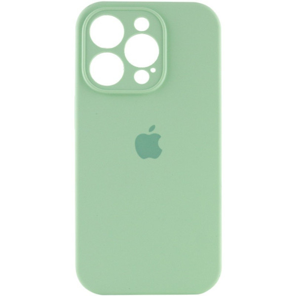 Silicone Case Full Camera для iPhone 14 Pro Max Pistachio