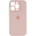 Silicone Case Full Camera для iPhone 14 Pro Max Pink Sand
