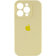 Silicone Case Full Camera для iPhone 14 Pro Max Mellow Yellow