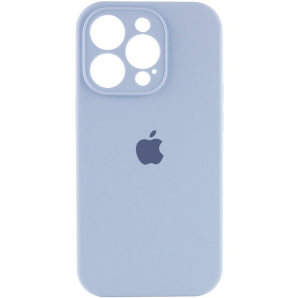 Silicone Case Full Camera для iPhone 14 Pro Max Lilac Blue