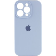 Silicone Case Full Camera для iPhone 14 Pro Max Lilac Blue