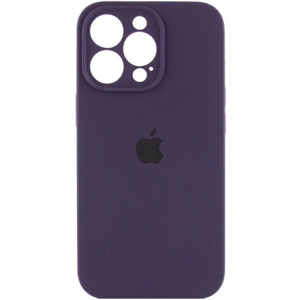 Silicone Case Full Camera для iPhone 14 Pro Elderberry