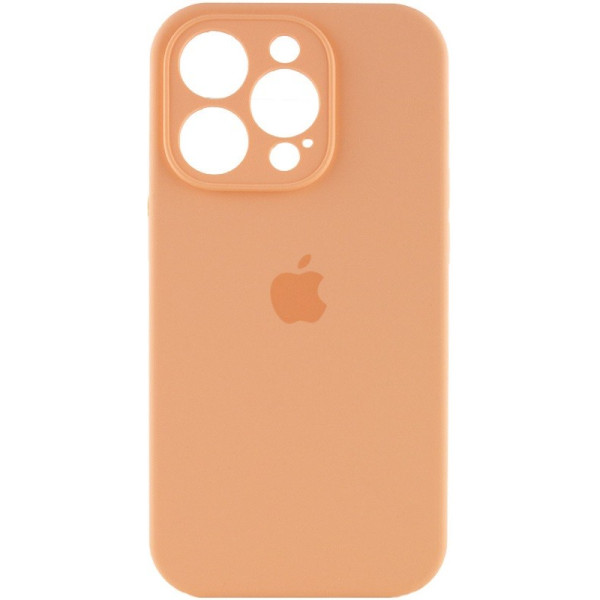 Silicone Case Full Camera для iPhone 14 Pro Cantaloupe