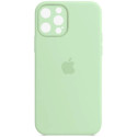 Silicone Case Full Camera для iPhone 14 Pro Pistachio