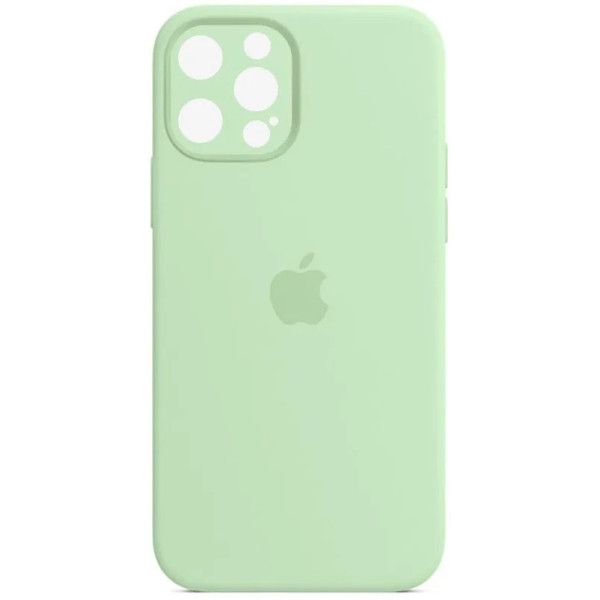 Silicone Case Full Camera для iPhone 14 Pro Pistachio
