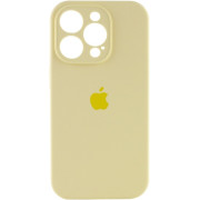 Silicone Case Full Camera для iPhone 14 Pro Mellow Yellow