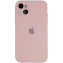 Silicone Case Full Camera для iPhone 14 Pink Sand