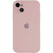 Silicone Case Full Camera для iPhone 14 Pink Sand
