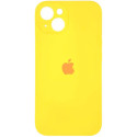 Silicone Case Full Camera для iPhone 14 Yellow