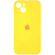 Silicone Case Full Camera для iPhone 14 Yellow