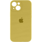 Silicone Case Full Camera для iPhone 14 Mellow Yellow