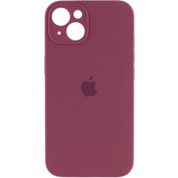 Silicone Case Full Camera для iPhone 14 Plum